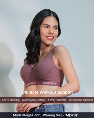 SF28 High Impact Padded Sports Bra (Gym Wear)