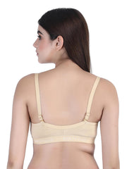Front Open Padded T-shirt Bra full cup skin