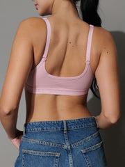 Front Open Seemless Every Day Bra Blush Colour