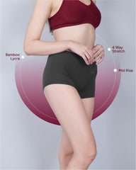 Cycling Shorts Panties Grey