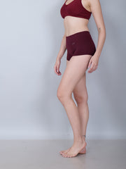 Cycling Short For Women Maroon Color