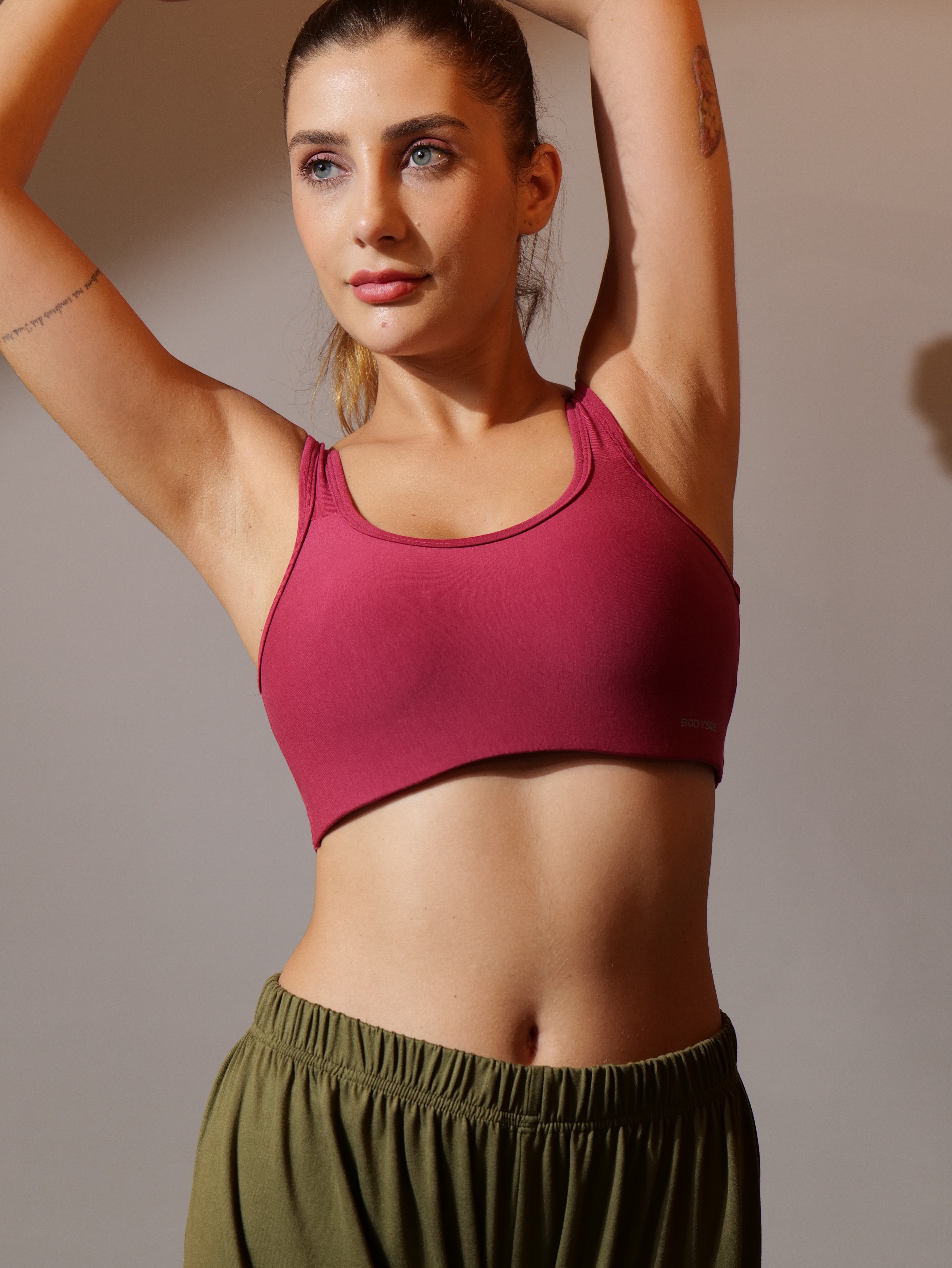 Air Everyday Slip-On Bra in Onion Colour