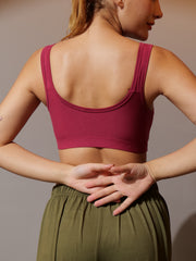 Air Everyday Slip-On Bra in Onion Colour