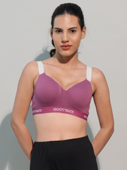 Yoga Sports Bra in Purple Color