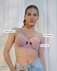 SF27 Light Padded Everyday Bra Pink Colour