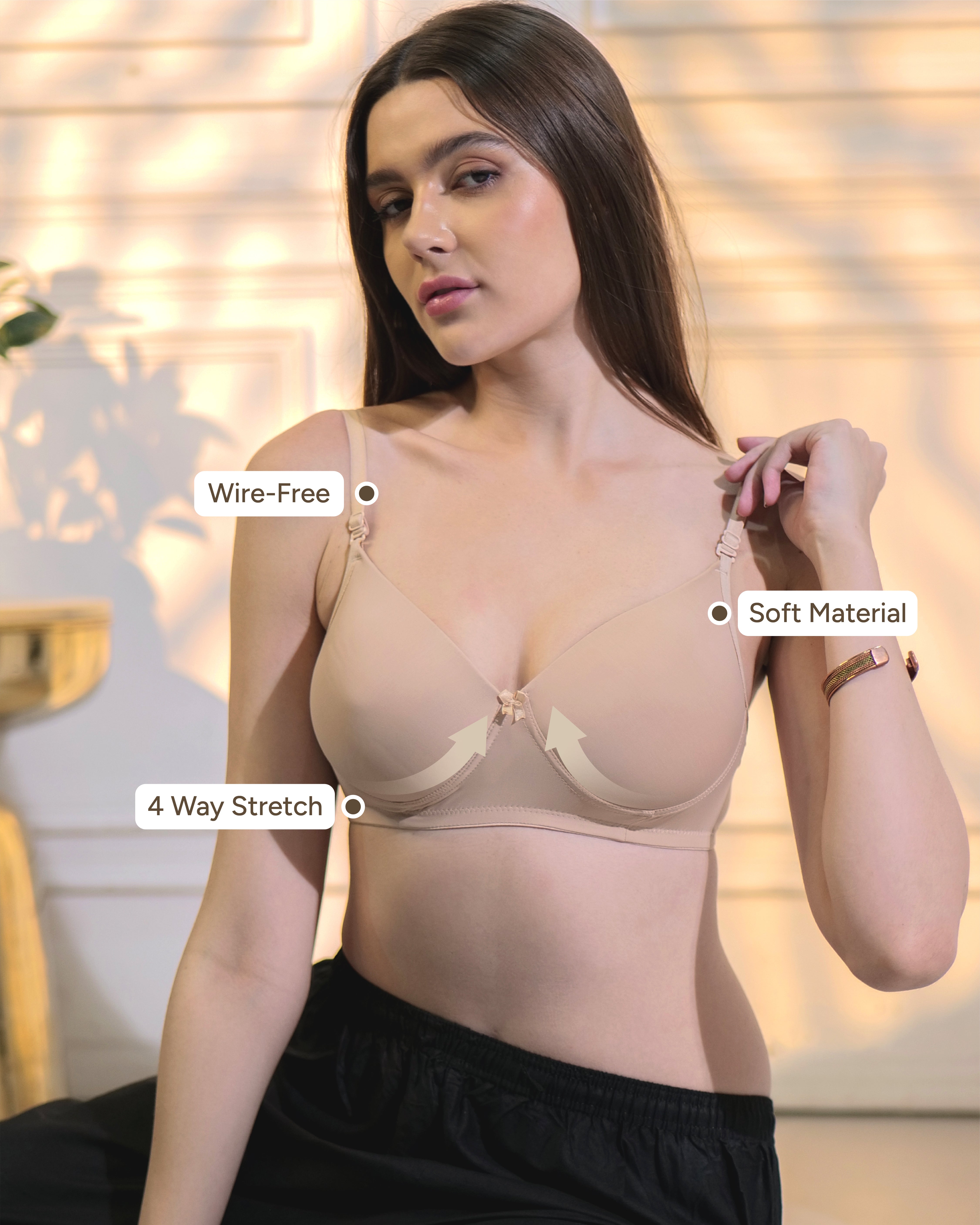 SF27 Light Padded Everyday Bra Skin Colour