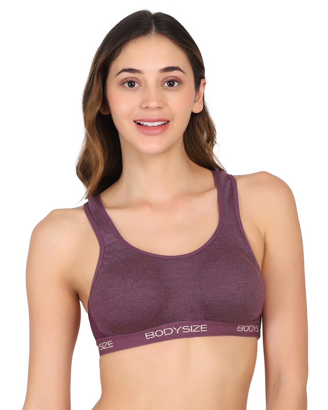 SF26 Side Hook Padded Sports Bra Purple