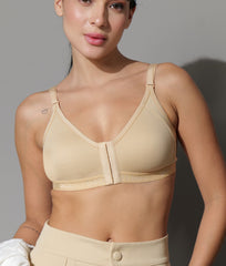 Front Open Seemless Every Day Bra Skin Colour