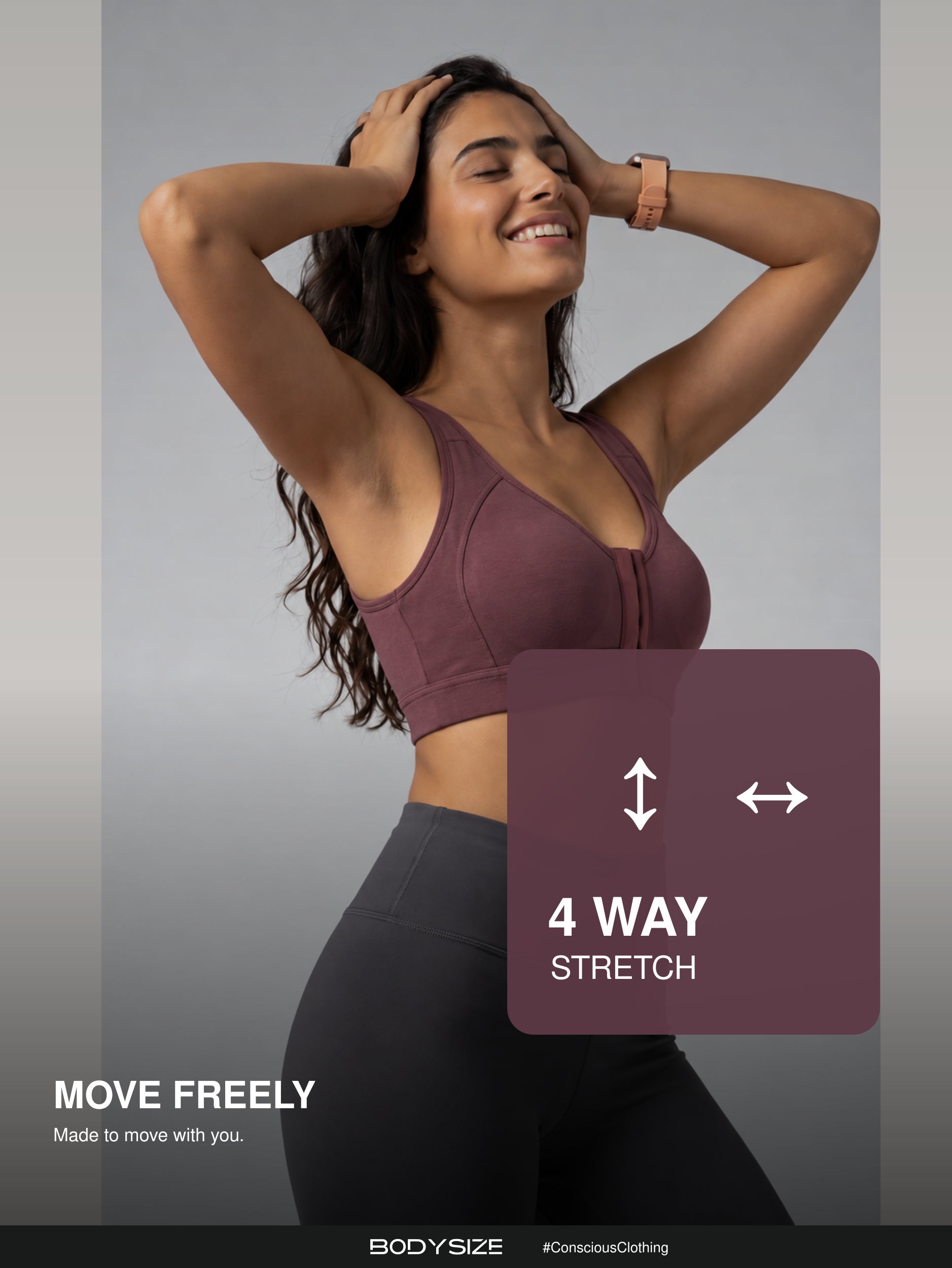 Front Open Active - Mulberry - 04_Four_Way_Stretch.jpg