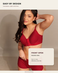 F2 Open Padded - MAROON - 03