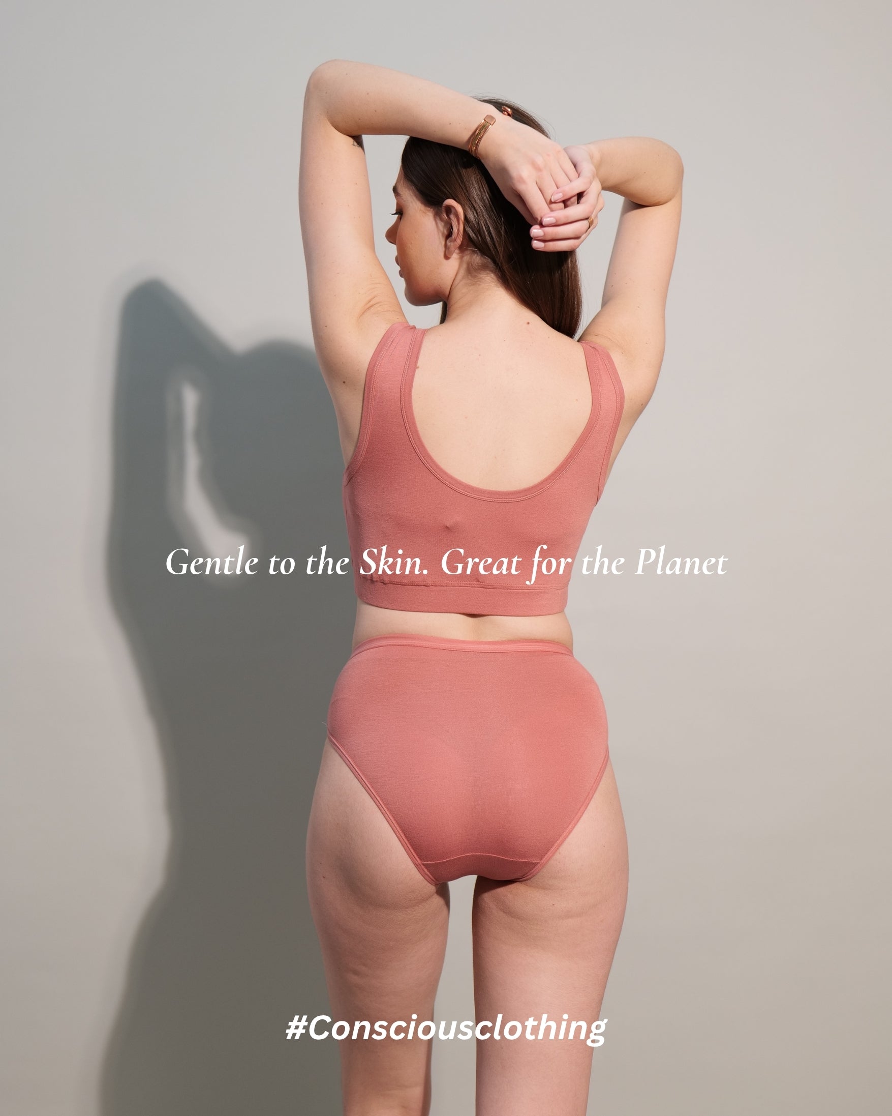 Pink Colour Bamboo Panty