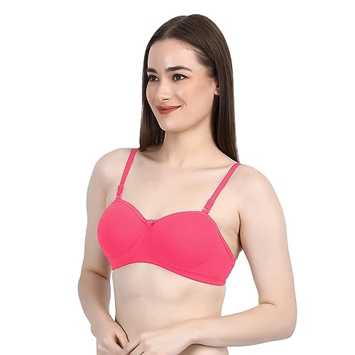 SF24 Balconette Padded T-Shirt Bra Pink