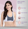 Grey Color Sports Bra OSP11 (Non Padded)