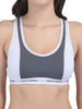 Non Padded Sports Bra White