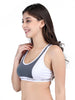 Non Padded Sports Bra White