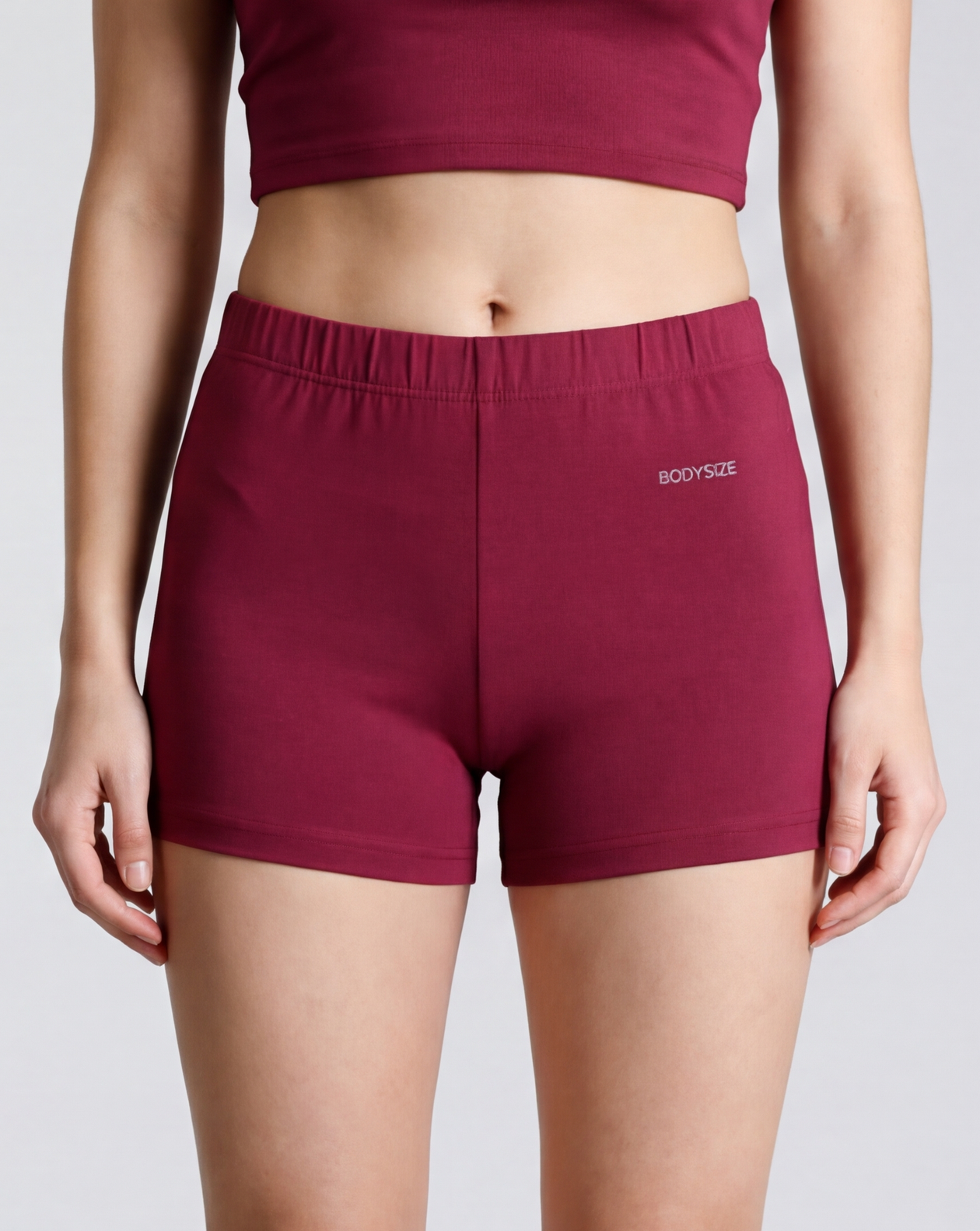 ATLAS Boyshort Briefs Maroon Colour