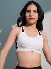 Padded Yoga Sports Bra in Black Color