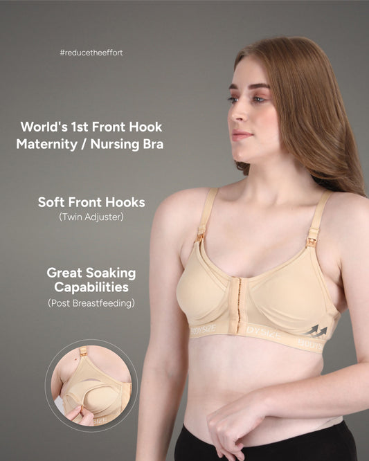 Front Open Feeding beige colour