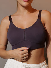 Breeze Everyday Slip-On Bra in Grey Colour