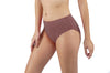 Cotton Brown Color Hipster Panties