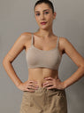 Cami Everyday Padded Bra in Camel Colour