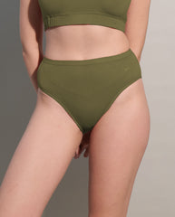 Green Colour Bamboo Panty