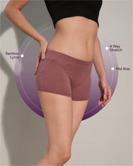 Cycling Short For Women Mulberry Color