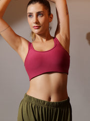 Air Everyday Slip-On Bra in Onion Colour