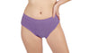 Cotton Purple Color Hipster Panties