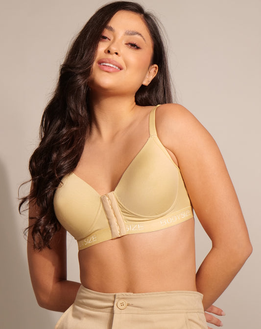 Front Open Padded T-shirt Bra (Full Cup) Skin Colour