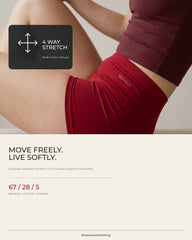 Bamboo Boyshorts (PO3) Maroon, Grey, Black 5.jpg