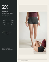 Bamboo Boyshorts (PO3) Maroon, Grey, Black 3.jpg