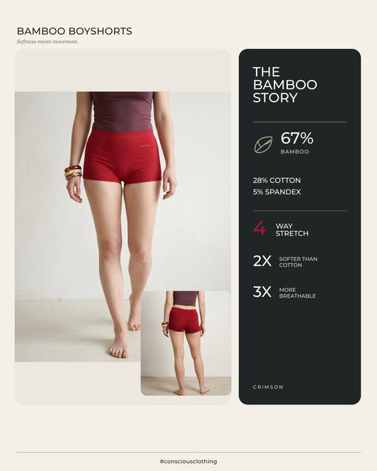 Bamboo Boyshorts (PO3) Maroon, Grey, Black 2.jpg