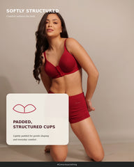 F2 Open Padded - MAROON - 04