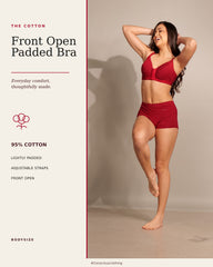 F2 Open Padded - MAROON - 02